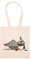 Pleite UFO Raumschiff Tasche Wiederverwendbar Einkaufen Lebensmittel Baumwolltuch Tote Reusable Shopping Bag