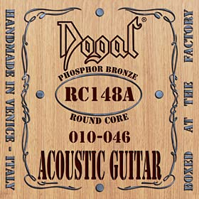 Dogal RC148A Saiten für Akustikgitarre Phosphore Bronze 10-46W