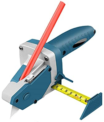 BOROCO Gypsum Board Cutting Tool, with Ruler Plasterboard Cutter Scriber Automatic Cutting Artifact Cutter Tool Drywall Cuttering Woodworking Hand Tools