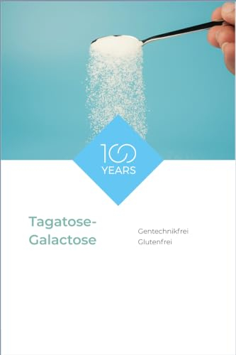 100years GmbH - Tagatose-Galactose 200g - für Babys, Säuglinge, Allergiker - Laktosefrei, Glutenfrei - abgefüllt in Deutschland - wiederverschließbarer Kraftpapapier-Beutel ohne Aluminium