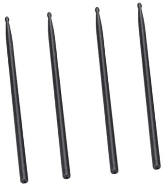 2 Pairs Professional 5A Carbon Fiber Drum Sticks Carbon Fiber Drumsticks for Performance