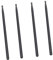 Milisten Lot de 2 paires de professionnelles en fibre de carbone pour performance sur scène, son de percussion net, prise en main confortable pour batteries électriques et différents types