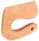 Atyhao Cuchillo de madera para niños, regalo ergonómico, Montessori Mejora las habilidades cognitivas (tipo mango redondo), -, Clásico