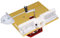 Router Lift Kit, CNC-Bearbeitung Einfache Installation Holzbearbeitungstischplatte Manueller Betrieb Metallstruktur Zum Schlitzen Trimmen Anfasen (Gold)