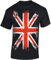 England Tshirt Herren - Union Jack - Großbritannien Flagge T-Shirt - UK Great Britain Shirt (Schwarz 4XL)