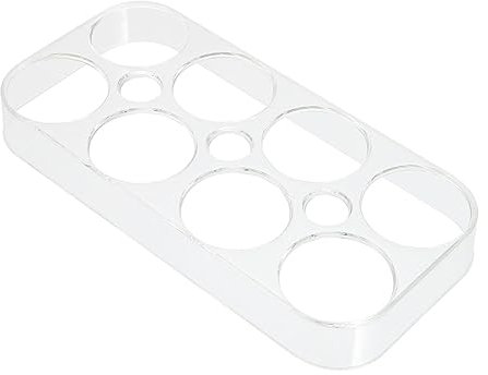 Uonlytech Conteneur pour Réfrigérateur Le Support de Bac de Rangement à 8 Grilles Protège Les Œufs de L'écrasement