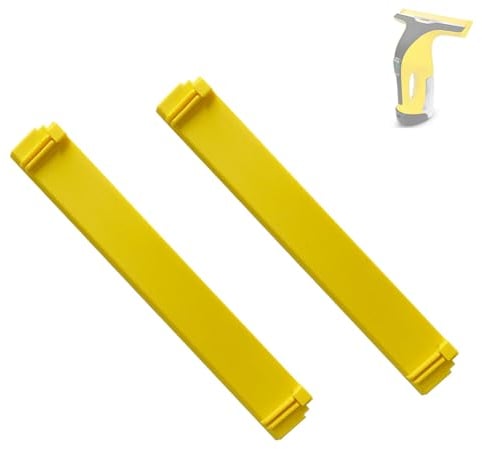 Eucteje Pack of 2 Replacement Lips Rubber Lip Replacement Parts Compatible with Kärcher Battery Window Vacuum Cleaner WV 6 Accessories (280 mm)