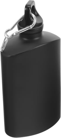 GOOHOCHY Bouteille Eau De Camping Plate Gourde Eau De Voyage Résistante à Usure Accessoire Extérieur Portable