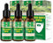 P-Beauty 3x Bartöl für Wachstum, Bartbalsam Hanfsamenöl 30ml - Beard Growth Hemp Oil | natürliche Bartpflege, für dichten Bartwuchs & gesunde Haut | Bartöl für Männer, alle Bartlängen