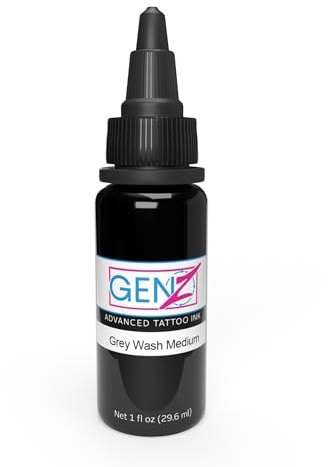 GEN-Z GREY WASH MEDIUM by INTENZE - REACH Compliant - 30ml - Sterile und 100% Vegan Certificate in Description