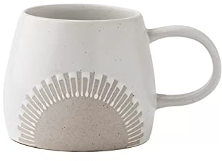 WANGHAI-666 Tasse à café Tasse à café en céramique Vintage Latte 450ML Tasse de Grande capacité Tasse créative à Gros Ventre Tasses à thé et à café