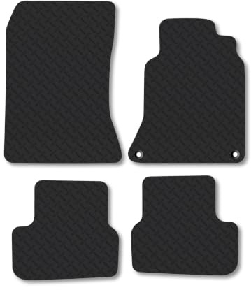 Mercedes B-Class (2012-2018) 5mm Rubber Car Mats | Heavy Duty Rubber Tailored Fit Floor Mats Full Coverage Durable Waterproof Accessories Easy Clean Anti Slip Made in the UK
