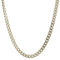 Goldkette Panzerkette Länge 55cm -Breite 1,7mm - 585-14 Karat Weißgold