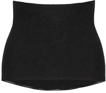 con-ta Leibwärmer, Nierenwärmer aus Angora und Wolle, Größe S – 3XL | Wärmendes Bauchband mit verlängertem Rückenteil für Damen und Herren, kaum sichtbarer Körperwärmer gegen Rückenschmerzen