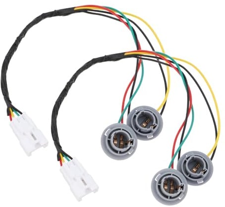 SG Store 2 Stück Rücklicht-Fassung & Kabel 92440-1M200 Kompatibel mit Kia Forte 4-Türer Limousine 2009-2013