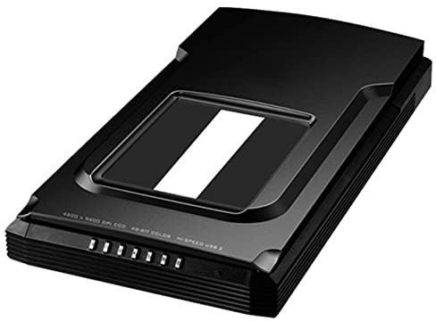 Flatbed Scanner, Color Document Scanner, 4800 DPI, 8 Seconds Scan Speed, A4 Size, Image Scanning for Photos and Documents