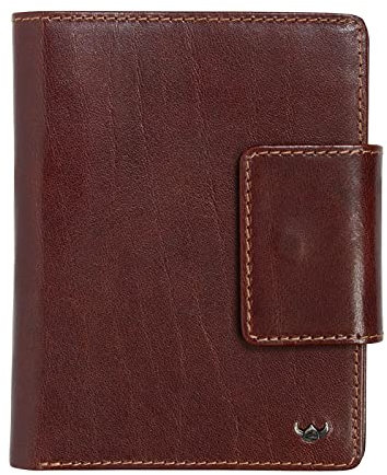 Golden Head Colorado Classic Kombischeintasche mit Riegel 14 cm Tabacco