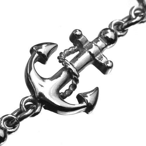 EtNox Edelstahl-Armband Seemann, Anker, Segeln, Top Quali.