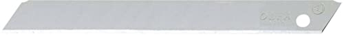 Olfa AB-SOL-50 - Pack de 50 cuchillas sólidas de 80 x 9 x 0,38 mm