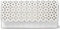 Michael Kors Womens Desi Leather Metallic Clutch Wallet White O/S