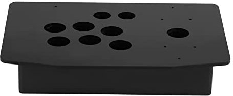 Panel de acrílico Inclinado y Joystick Caso de Repuesto Negro para Juego de