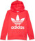 adidas - Trefoil - Sweat-shirt à capuche - Femme - Rose (Rosbas) - FR: 34 (Taille Fabricant: 32)