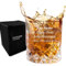 EDSG Personalised Whiskey Glass for Men Engraved Whiskey Tumbler Glass Personalised Gifts for Men Personalised Glass 7oz/210ml Birthday Christmas Wedding Best Man Groomsmen Gift
