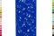 Creativery Tüll 15cm x 9m Glitzer Punkte Blau Königsblau