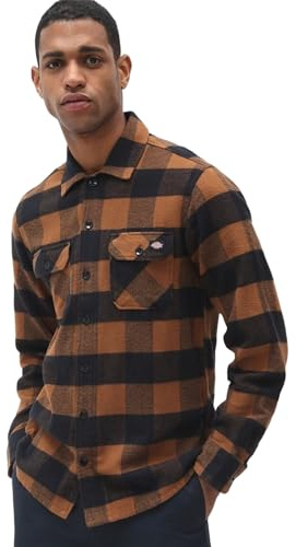 Dickies New Sacramento BD0 Brown Duck Hemd, braun, L
