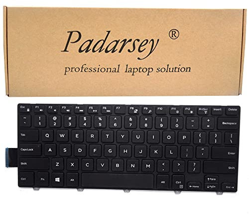 Padarsey New US Backlit Keyboard Compatible for Dell Inspiron 14 3000 (3441), (3442)|14 5000 (5442), (5445), (5447), (5448), (5451)|14 7000 (7447)| Latitude 14 3000 (3450), (3460), (3470), (3480)