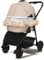 Hundewagen Hundebuggy Faltbarer Deluxe-Kinderwagen Mit Rock, 4-Rad-Haustier-Reise-Jogging-Kinderwagen Für Kleine Und Mittlere Katzen Und Hunde