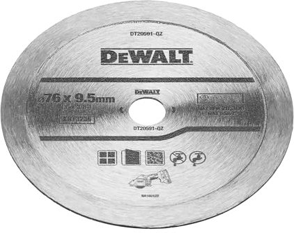 DEWALT Dewa DT20591-QZ Diamond Cutting Disc Tiles 76 mm