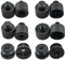 12 Stück Mikrofonständer Adapter Gewindeadapter Set, 58 Buchse auf 38 Stecker und 38 Buchse auf 58 Stecker, 58 Buchse auf 14 Stecker und 14 Buchse auf 58 Stecker, 14 Stecker auf 34 Stecker