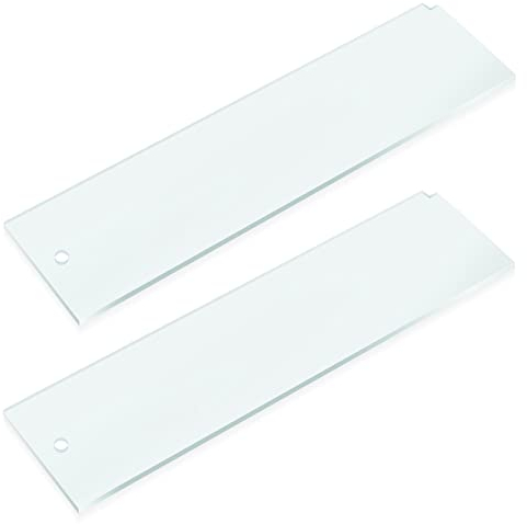 Queekay Snowboard Wachsschaber Ski Schaber Werkzeug Ski Wachs Entferner Ski und Snowboard Tuning Ausrüstung für Ski Snowboards Sport Outdoor Entfernen des extra gekühlten Wachs Transparent (2)