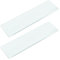 Queekay Snowboard Wachsschaber Ski Schaber Werkzeug Ski Wachs Entferner Ski und Snowboard Tuning Ausrüstung für Ski Snowboards Sport Outdoor Entfernen des extra gekühlten Wachs Transparent (2)