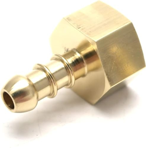 1/2 BSP Female Fitting to LPG Fulham Nozzle to 8mm I/D Hose
