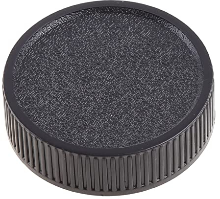 1 x Objektivdeckel für M42 42 mm 42 Schraubbefestigung, schwarze Kamerakappe, Haubenabdeckung, hinterer Objektivkörper, Hitzeschutz, Objektivkappe, Bündel, Frontgehäuse, hinterer Objektivdeckel,