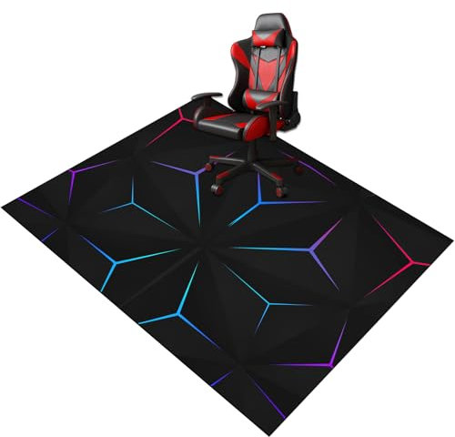 Non-slip Rubber Back Office Chair Mat - Large Gaming Chair Mats - Office Chair Mat for Carpet - Rectangle Desks Mat - Computer Floor Mat - Carpet Protectors for Home Office Study 70 x 100 cm