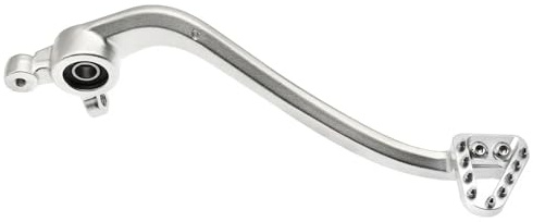 GCLANXI Palanca Tipo Pedal de Freno Trasero CNC for Motocicleta, for KTM SX SXF XC XCF XCW XCFW EXC EXCF 125-450 Husqvarna TC TX TE FC FE FX FS 2016-2024(Silver Silver)