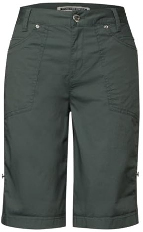 Street One Damen A378686 Bermudas/Shorts, Marshy Green, 40
