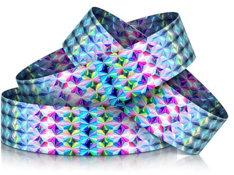 Calkkrer 200 Pièces Bracelets Holographiques, Bracelets Imperméables pour Festival, Fête, Concerts, Accès VIP