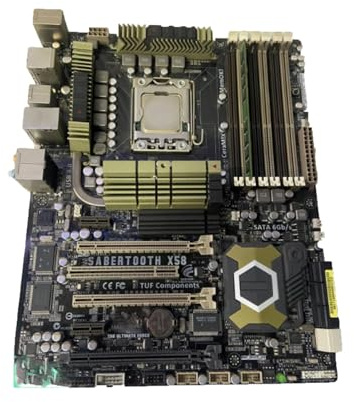 Placa Madre Placa Base Fit For Sabertooth X58 1866Mhz 1600 6 x DDR3 LGA 1366 ATX 24GB PCI-E X16 for Escritorio