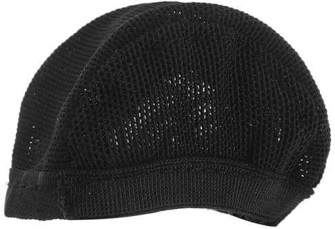 MAGICLULU Schwarzes Perückennetz für Puppen, Verstellbar, Gewebe, 14-15cm