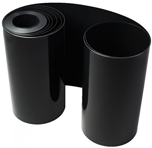Wurzelsperre / Rhizomsperre schwarz - Stärke: 2 mm - Höhe: 60 cm (10 Meter 60 cm Höhe/12.46€ pro Meter)
