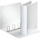 Esselte 49705 Ringbuch Präsentation, mit Taschen, A4, PP, 4 Ringe, 50 mm, weiss