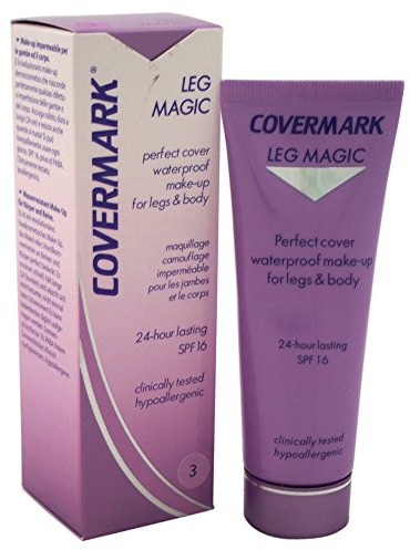 Covermark Correttore Gambe e Corpo Leg Magic, Make Up Correttivo Ipoallergenico e Non Comedogenico, SPF 16, Per Tutti i Tipi di Pelle, Formula Waterproof Idratante, Colore 03, Formato 50 ml