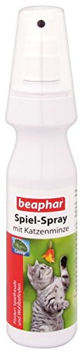 beaphar - Gioco Spray con Erba gatta - per Gatti - Promuove Il Piacere di Gioco, Il Benessere - Accettato più Velocemente - 150 ml