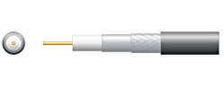 RG6 Coaxial cable - 100m Reel Black