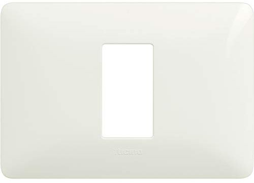 AM4803M1BBN PLACCA 1 MODULO BIANCA MATIX BTICINO