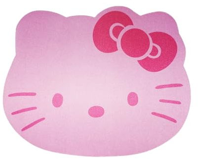 Fashion Cartoon Hello Kitty Optical Mouse pad Personalized Computer Decoration Mouse Pad Mat Non-toxic Tasteless Mice Mat Mousepad (Pink) by Everyday